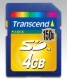 Transcend 4GB SD Card